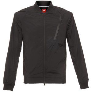 Nike Tech Pack Varsity Jacket Sz Small🔥New Men's Hypermesh Black/Black Full Zip